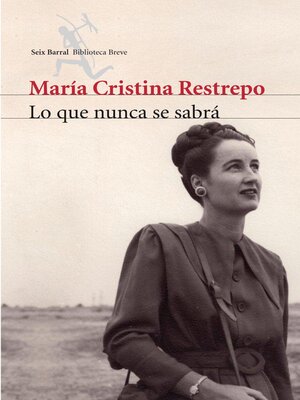 cover image of Lo que nunca se sabra